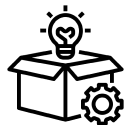 logo d'un carton ouvert
